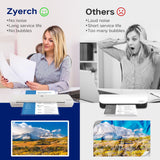 Laminator 13 Inch A3 Laminator Machine, 7 in 1 Desktop Thermal Laminator Never Jam with 40 Laminating Pouches, Paper Trimmer and Corner Rounder, Fast Warm-Up Home Office School Use, White Zyerch