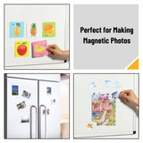 Mr. Pen- Adhesive Magnetic Sheets, 8" x 10", 4 Pack, Magnetic Sheet, Magnetic Paper, Magnet Paper Sheets, Magnetic Sheets with Adhesive Backing, Flexible Magnetic Sheet, Photo Magnets, Magnet Sheet Mr. Pen