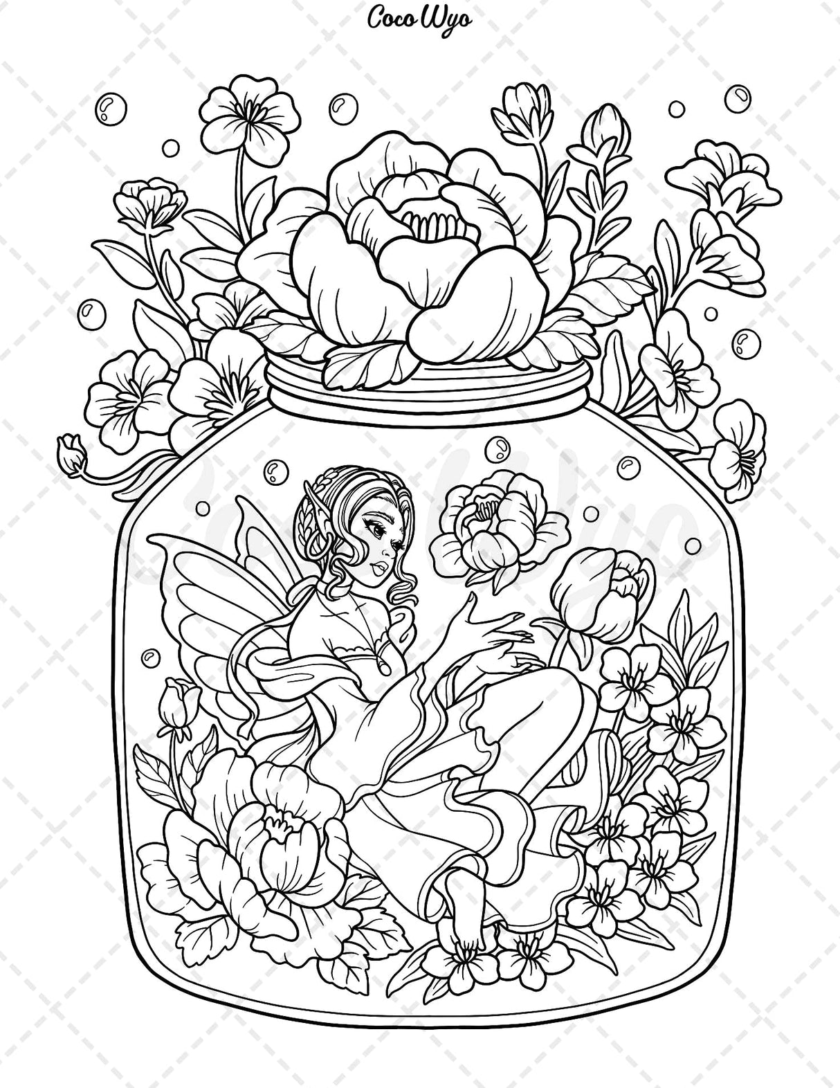 Fairy Beauties: Coloring Book for Adults, Women, and Teens Featuring Beautiful Fantasy Fairies for Relaxation Independently Published