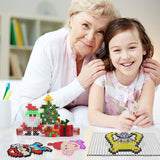 Longruner 10000, 36 Colors Fuse Beads Kit 5mm DIY Art Craft Toys for Kids with 4 Pegboards, 60 30 Pattern Paper| B, 10000pcs Longruner