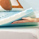 Best Price Mattress 2 Inch 5-Zone Swirl Gel Aerobreeze Foam Mattress Topper, CertiPUR-US Certified, Dorm Essentials, Twin Best Price Mattress