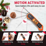 ThermoPro TP19H Digital Meat Thermometer for Cooking with Ambidextrous Backlit and Motion Sensing Kitchen Cooking Food Thermometer for BBQ Grill Smoker Oil Fry Candy Instant Read Thermometer ThermoPro
