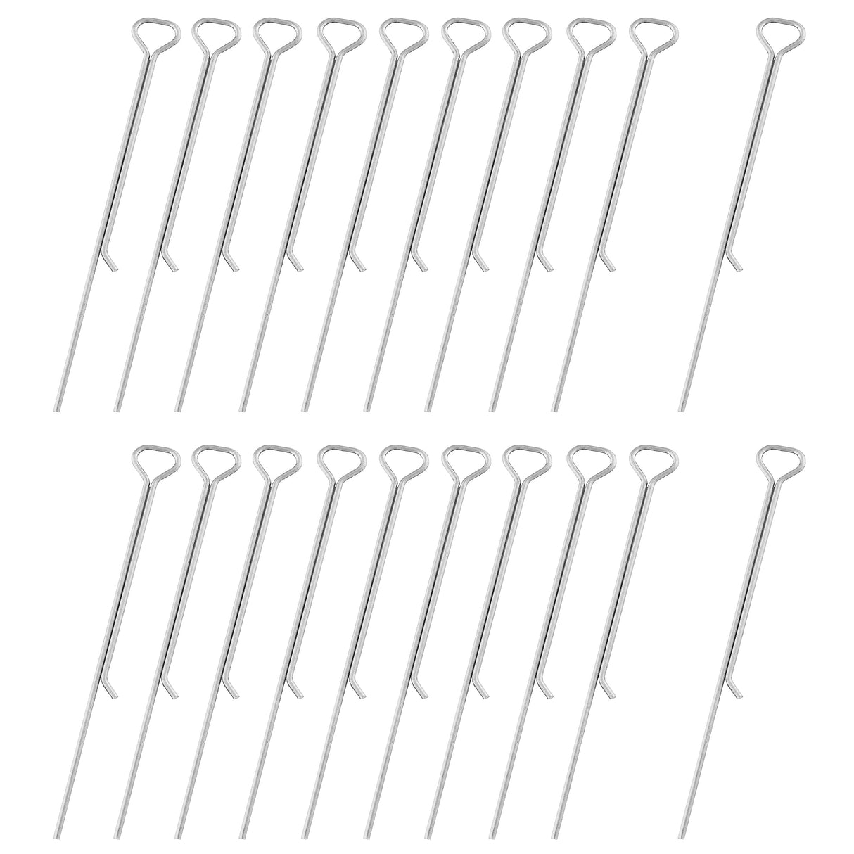 Candel Wick Holder ZZLZX 20PCS 4.3 Inch Wick Holders for Candle Making, Metal Wick Centering Tool, Candle Wick Clip ZZLZX