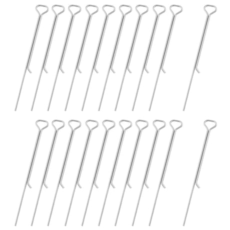 Candel Wick Holder ZZLZX 20PCS 4.3 Inch Wick Holders for Candle Making, Metal Wick Centering Tool, Candle Wick Clip ZZLZX