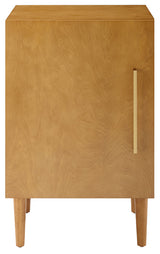 Crosley Furniture Everett Record Player Stand with Storage for Vinyl Records, Acorn Crosley Furniture