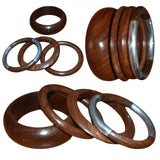 Healthy Floyds "Handcrafted Wooden Bangle - Elegant Natural Wood Bracelet, Lightweight, Perfect for Everyday Wear or Special Occasions. Healthy Floyds