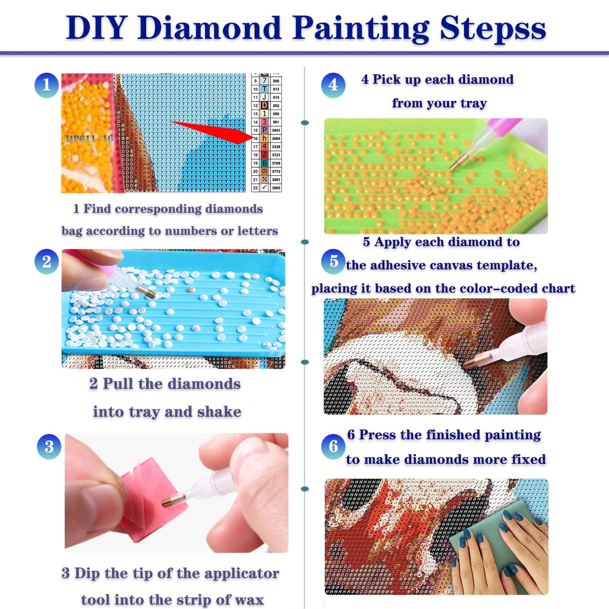 FORLAND Phoenix Diamond Painting Kits for Adults Beginners - 5D DIY Cute Animals Art Full Drill Kits Painting Crafts for Home Wall Decor, Diamond Art Kits,Paint with Diamonds,12X16inch FORLAND