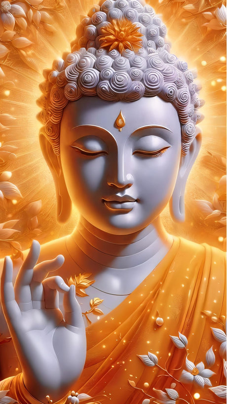 ARTGOTO Large Square Drill Diamond Art Painting Kits for Adults,15.7x27.5inch/40x70cm Buddha A DIY Full Square Diamond Dots Large Size,Big Gem Art and Crafts for Home Wall Decor Gifts ARTGOTO
