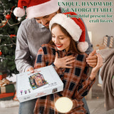 OZJAY DIY Miniature House Kit, Mini House Building Kit with LED, DIY Wooden Dollhouse Miniature Kit for Adults Teen, Wooden Crafts Lovely Dollhouse Kit, Jenny Greenhouse OZJAY