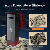 AlgoLaser DIY KIT Laser Engraver Laser Cutter Machine, 10W Output Laser Engraving for Making 3D Wooden Puzzles, Engraving Machine for Wood, Metal,Stainless Steel AlgoLaser