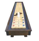 Hathaway Cheyenne 12' Shuffleboard Table, Rustic Oak (BG50354) Hathaway