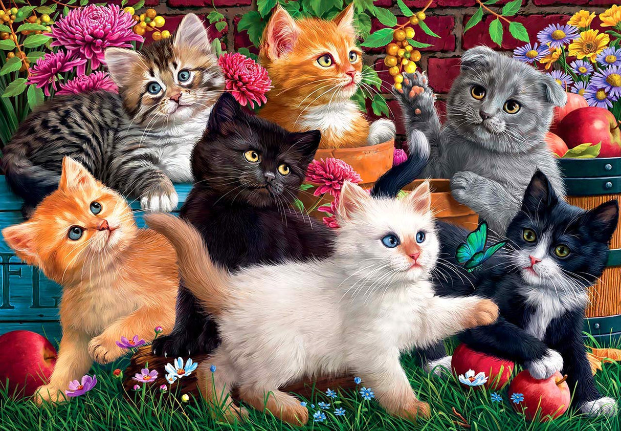 Anatolian Puzzle - Kittens at Play, 260 Piece Jigsaw Puzzle, #3327 (ANA3327) Anatolian