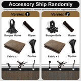 Artpuch 90% Sun Shade Cloth, 10 x 14 FT Pergola Shade Cover Canopy with Grommets, Sun Screen Fabric Tarp for Patio, Outdoor, Garden, Backyard, Mocha Artpuch