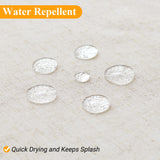 Naturoom Natural Linen Shower Curtain, Country Boho Farmhouse Bath Decor Beige Shower Curtains for Bathroom Neutral Cloth Weighted Textured Fabric Bath Curtain Liner with Hooks, Cream, 72 Inch Naturoom