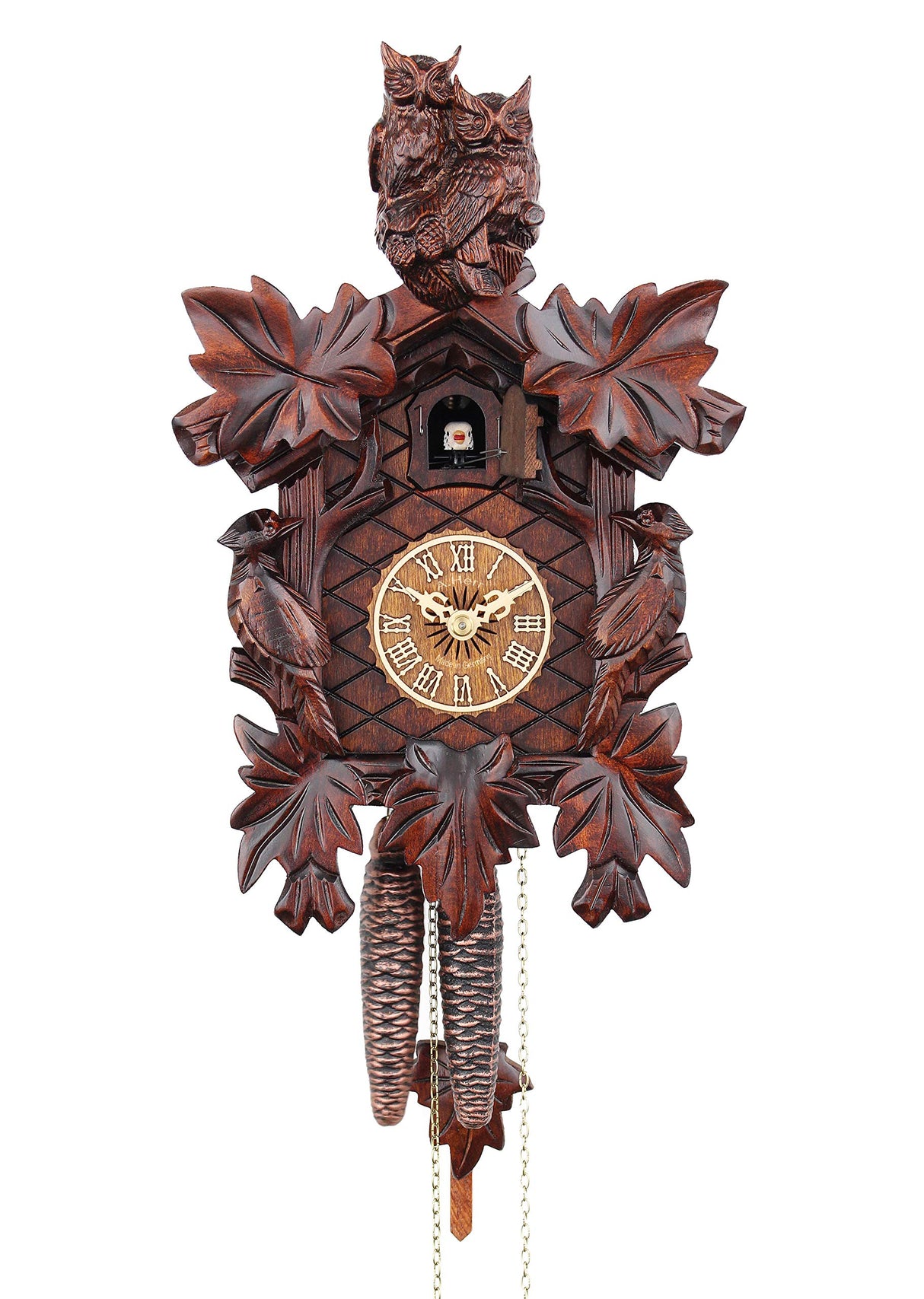 HerrZeit by Adolf Herr Cuckoo Clock - The Wise Owls HerrZeit by Adolf Herr