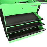 OEMTOOLS 24731 Automotive Rolling Tool Cart with Drawers, 3 Drawer Mechanics Rolling Tool Chest, Secure Locking System, Integrated Power Strip, Heavy Duty Steel Construction OEMTOOLS