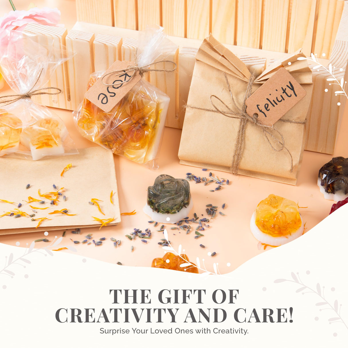 WeInd Large Soap Making Kit - DIY Craft Kit for Adults & Kids - Modern Art & Craft Kit with Soap Base, Melt & Pour Base, Silicon Molds, Soap Cutter, Essential Oils & Fragrances - Handmade Gift WeInd