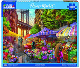 White Mountain Puzzles - Flower Market - 1000 Piece Jigsaw Puzzle for Adults White Mountain