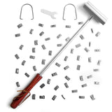 Customizable BBQ Branding Iron by Hammer + Axe – Create Unique Marks on Steaks, Chicken, Tofu & More Hammer + Axe