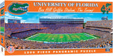 MasterPieces - 1000 Piece Jigsaw Puzzle, NCAA Florida Gators, Panoramic Football Stadium View, Fun for Adults and Family, 13"x39" Masterpieces