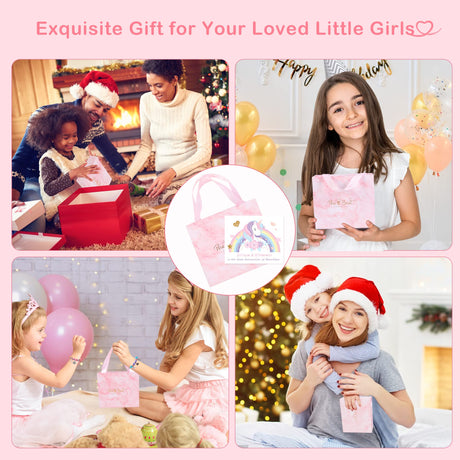 ELLENER Girls Bracelet Making Kit,A Perfect Birthday Gifts for girls age 6 7 8 9 10,Jewelry Making Kit with Jewelry Box,Fun and Easy to Make,Cute Sparkling that Inspires Creativity and Self-Expression ELLENER