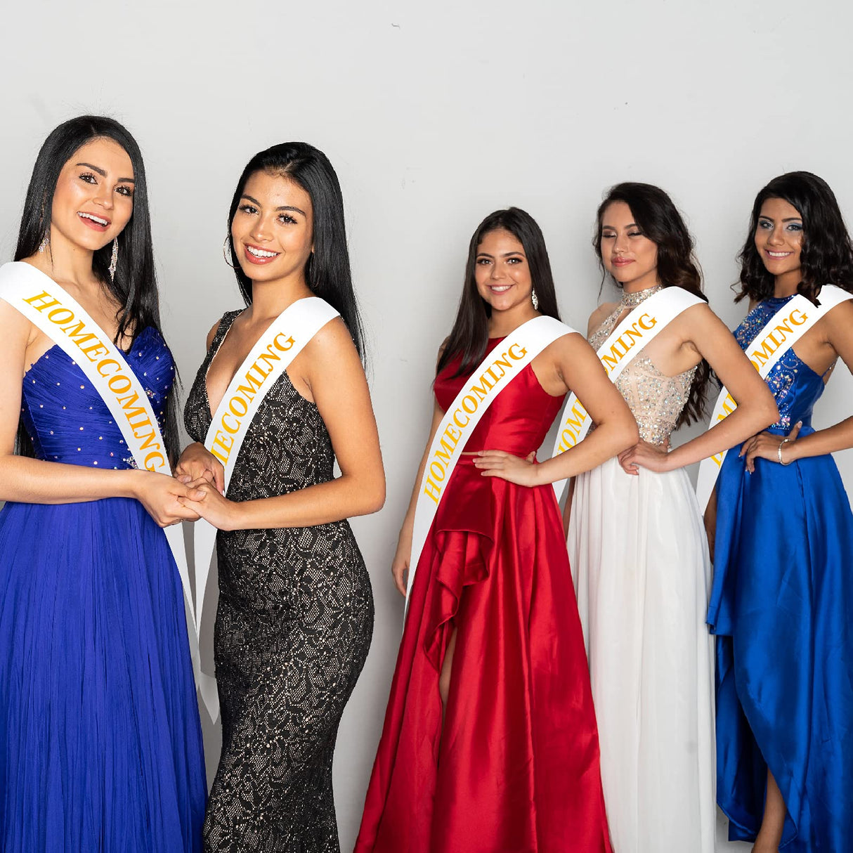 Funtery 20 Pieces White Blank Sash Sublimation Pageant Sashes DIY Plain Sash with Safety Pins for HTV Vinyl Hot Foil Printing Homecoming Pageants Wedding Birthday Party Supplies Funtery