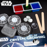 Star Wars Glowing Crystals, Crystal Growing Kit with Light Up Display Stand, Grow 3 Colorful Crystals, Star Wars Toys, Gift for 8 Year Old Boy, Star Wars Merch, Star Wars Toys for Boys Age 8-12 STAR WARS