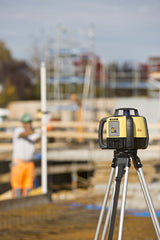 Leica R620,RE140, Alkaline Rugby 620 2600-Feet Self Leveling Horizontal and Manual Single Slope Rotary Laser Kit with Rod Eye 140 Receiver, Yellow Leica