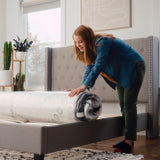 EMMA + OLIVER Astor 12 Inch CertiPUR-US Certified Hybrid Pocket Spring Mattress, Twin Mattress in a Box EMMA + OLIVER