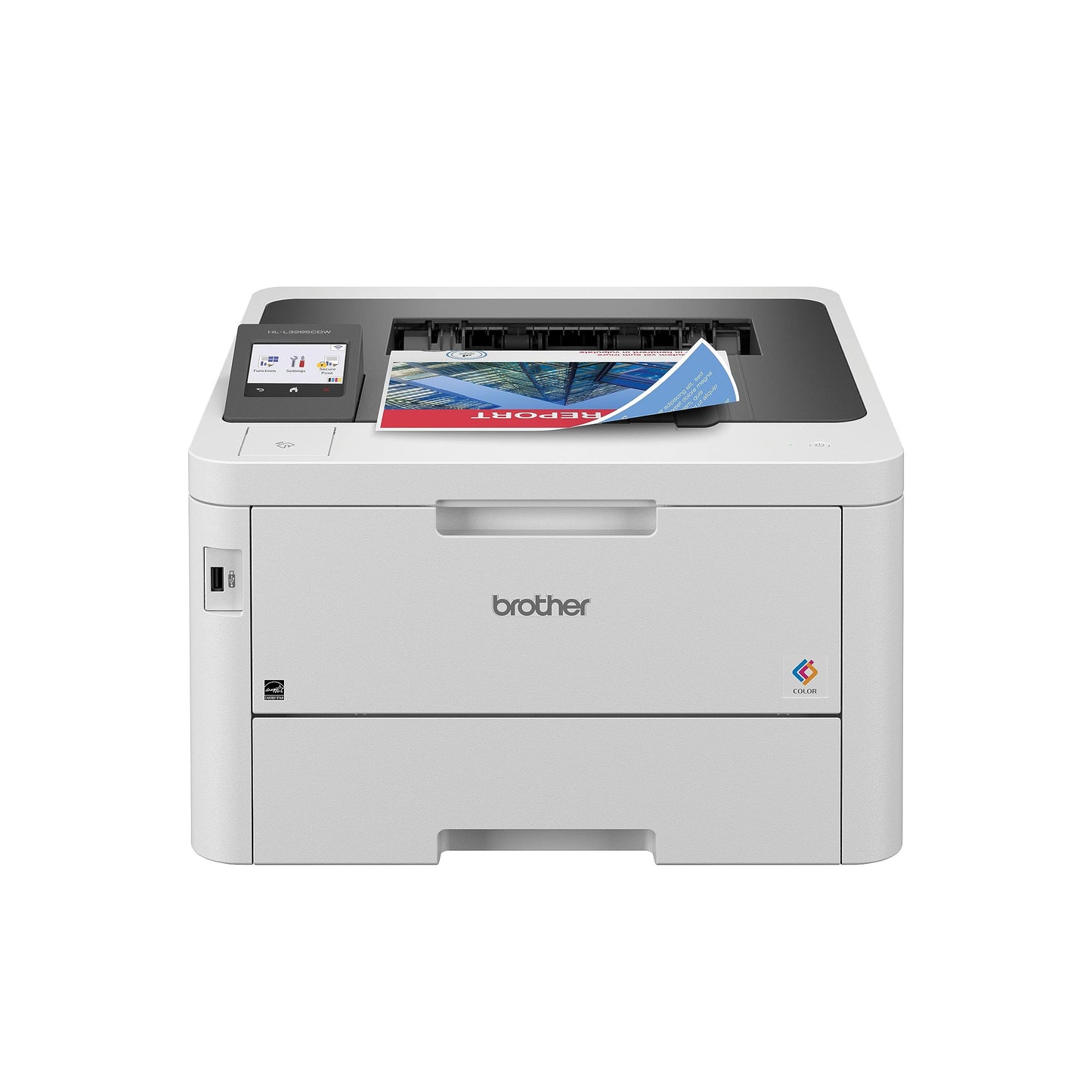 Brother HL-L3295CDW Wireless Compact Digital Color Printer with Laser Quality Output,Duplex,NFC,Mobile & Ethernet Includes 4 Month Refresh Subscription Trial,Amazon Dash Replenishment Ready,HLL3295CDW