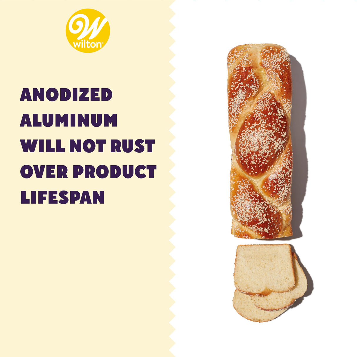 Wilton Performance Long Loaf Pan, Jumbo, Silver Wilton