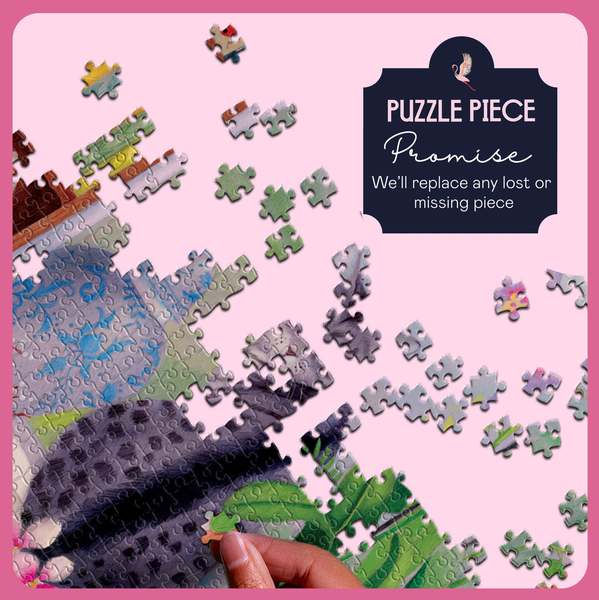 Elena Essex Puzzles for Adults 500 - Cat in The Window | 500 Piece Puzzles for Adults | Jigsaw Puzzles 500 Pieces | Cat Puzzle | Puzzles Size 18x24inches Elena Essex