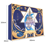 MU 3D Metal Puzzles for Adult Atlantis Palace, Lost World DIY Metal Model Kits Building Architecture Assembling Brain Teaser, Xmas Birthday New Year Girlfriend Gift Desk Home Decor MU