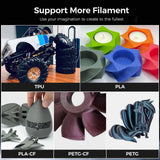 FLASHFORGE Adventurer 5M 3D Printer,600mm/s Max High-Speed FDM 3D Printers with Fully Auto Leveling, 280°C Direct Extruder with Quick Detachable Nozzle, Effective Cooling, Core XY Structure FLASHFORGE