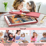 Stalente Diamond Painting Kits for Adults Horse, 5D DIY Diamond Art Kits for Beginners Round Full Drill Diamond Painting for Home Wall Decoration Gift 12×12inch, Animal Stalente