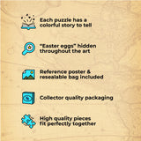 Dowdle Jigsaw Puzzle - Boston National Historic Park - 500 Piece D·O·W·D·L·E