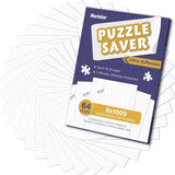 Nariolar Ultra Adhesion Puzzle Glue Sheets, 64 Puzzle Saver Sheets Preserves 8×1000 Pieces Jigsaw Puzzle, Puzzle Saver for Easy Preservation in Minutes Nariolar