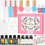 JUYRLE Perfume Making Kit- 37Pcs DIY Perfume Making Kits for Women, Make Your Own Scent with Essential Oil, Bottle, Fragrance Set, Fragrance Birthday Gifts Sets for Women Girls JUYRLE