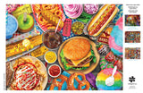 Buffalo Games - Lars Stewart - Fun Fair Food - 1000 Piece Jigsaw Puzzle For Adults -Challenging Puzzle Perfect for Game Nights - Finished Size is 26.75 x 19.75 Buffalo Games