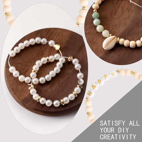 Xylise Jewelry Making Supplies Kit Natural Stone Beads for Irregular Natural Stone with for DIY Craft Bracelet Necklace Earrings for Adults (Amazonian) Xylise