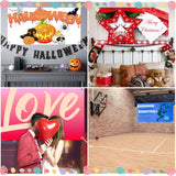 5 PCS Blank Banners Sign to Decorate, Large Blank Sublimation Vinyl Banner Signs with Hanging Ropes, 2 X 4 Ft DIY Blank Vinyl Banners for Halloween, Christmas, School, Birthday, Party Indoor Outdoor Decor GCTWFYK