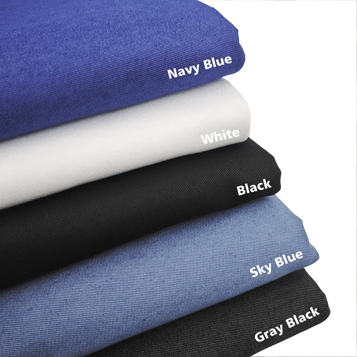 5 Yard 40 oz Sky Blue Denim Fabric for Sewing, Crafting Stylish Denim Fabric by The Yard Jean Material Sky Blue Jean Fabric (60''x180'') VoizVony