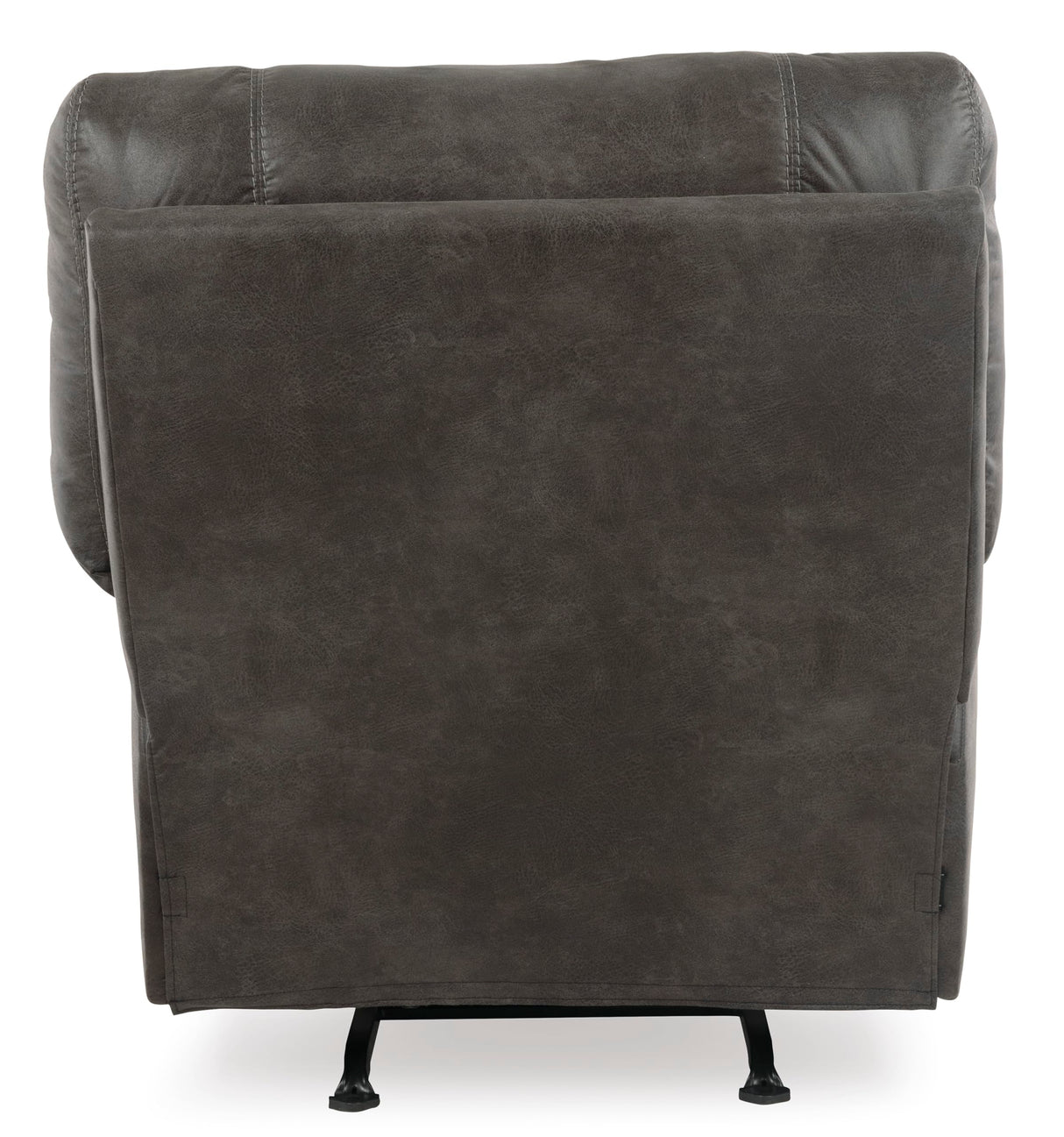 Signature Design by Ashley Tambo Faux Leather Manual Rocker Recliner, Gray Signature Design by Ashley