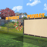 Shade Cloth - Pergola Sun Shade 90% Outdoor Shade Fabric with Grommets for Pergola Cover Patio Gazebo Deck Garden Porch Wheat(3X6FT) ZOZIJIU