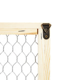 Bright Creations Unfinished Wood Window Frame with Chicken Wire Mesh (12 x 16 in, 2 Pack) Bright Creations