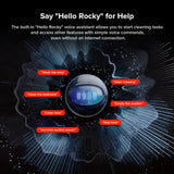 roborock Saros 10R Robot Vacuum and Mop, Powerful Suction, Zero-Tangling, 3.14’’ Ultra Slim, FlexiArm Riser Technology for Carpet & Floor, Corner & Edge Cleaning, Self-Emptying, Hot Air Drying, Black roborock