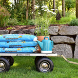 Gorilla Carts Steel Utility Cart, Tow Behind Yard and Garden Wagon, 1,000 Lb Gorilla Carts