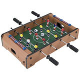 Tabletop Foosball Table- Portable Mini Table Football / Soccer Game Set with Two Balls and Score Keeper for Adults and Kids by Hey! Play! Hey! Play!