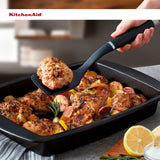 KitchenAid Gourmet Nylon Short Turner, One Size, Matte Black KitchenAid