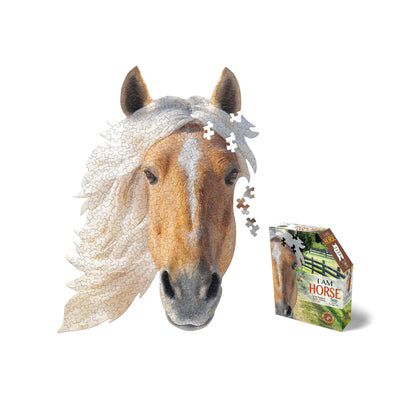 Madd Capp Puzzles - I AM Horse - 300 Pieces - Animal Shaped Jigsaw Puzzle